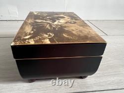 Vintage Reuge Cylinder Music Box W. A. Mozart Minuet Don Juan Allegro Eine Kleine