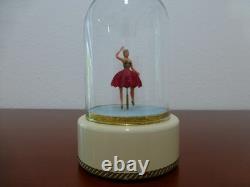 Vintage Reuge Dancing Ballerina Music Box Automaton Newly Serviced (see Video)