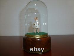 Vintage Reuge Dancing Ballerina Music Box Automaton Newly Serviced (see Video)