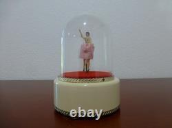 Vintage Reuge Dancing Ballerina Music Box Automaton Newly Serviced (see Video)