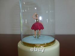 Vintage Reuge Dancing Ballerina Music Box Automaton Newly Serviced (see Video)