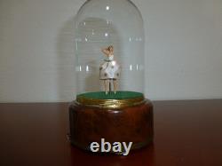 Vintage Reuge Dancing Ballerina Music Box Automaton Newly Serviced (see Video)