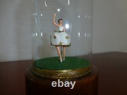 Vintage Reuge Dancing Ballerina Music Box Automaton Newly Serviced (see Video)
