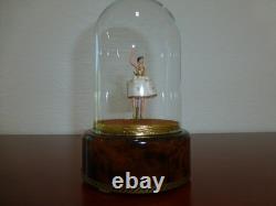 Vintage Reuge Dancing Ballerina Music Box Automaton Newly Serviced (see Video)