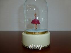 Vintage Reuge Dancing Ballerina Music Box Automaton Newly Serviced (see Video)