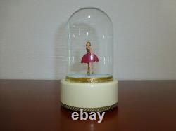 Vintage Reuge Dancing Ballerina Music Box Automaton Newly Serviced (see Video)