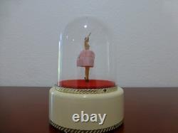 Vintage Reuge Dancing Ballerina Music Box Automaton Newly Serviced (see Video)