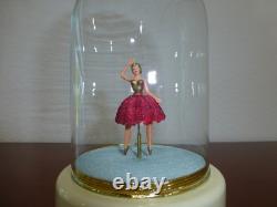 Vintage Reuge Dancing Ballerina Music Box Automaton Newly Serviced (see Video)