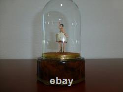 Vintage Reuge Dancing Ballerina Music Box Automaton Newly Serviced (see Video)
