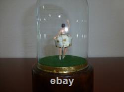 Vintage Reuge Dancing Ballerina Music Box Automaton Newly Serviced (see Video)