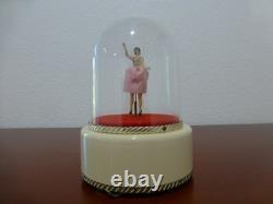 Vintage Reuge Dancing Ballerina Music Box Automaton Newly Serviced (see Video)