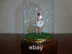 Vintage Reuge Dancing Ballerina Music Box Automaton Newly Serviced (see Video)