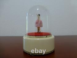 Vintage Reuge Dancing Ballerina Music Box Automaton Newly Serviced (see Video)