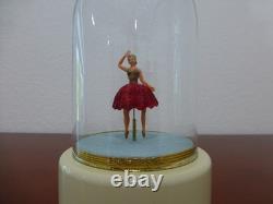 Vintage Reuge Dancing Ballerina Music Box Automaton Newly Serviced (see Video)