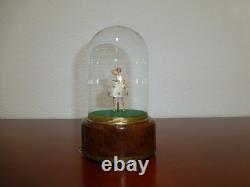 Vintage Reuge Dancing Ballerina Music Box Automaton Newly Serviced (see Video)