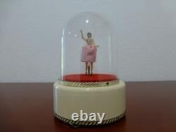 Vintage Reuge Dancing Ballerina Music Box Automaton Newly Serviced (see Video)