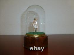 Vintage Reuge Dancing Ballerina Music Box Automaton Newly Serviced (see Video)