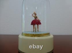 Vintage Reuge Dancing Ballerina Music Box Automaton Newly Serviced (see Video)