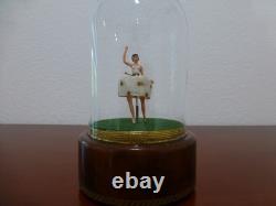 Vintage Reuge Dancing Ballerina Music Box Automaton Newly Serviced (see Video)