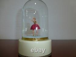 Vintage Reuge Dancing Ballerina Music Box Automaton Newly Serviced (see Video)