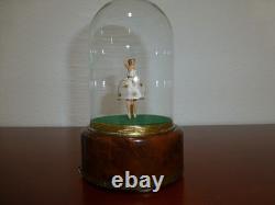 Vintage Reuge Dancing Ballerina Music Box Automaton Newly Serviced (see Video)