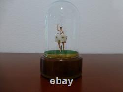Vintage Reuge Dancing Ballerina Music Box Automaton Newly Serviced (see Video)