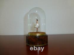 Vintage Reuge Dancing Ballerina Music Box Automaton Newly Serviced (see Video)