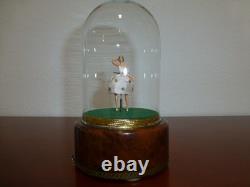 Vintage Reuge Dancing Ballerina Music Box Automaton Newly Serviced (see Video)