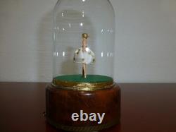 Vintage Reuge Dancing Ballerina Music Box Automaton Newly Serviced (see Video)