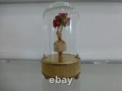 Vintage Reuge Dancing Ballerina Music Box Automaton Restored (watch The Video)