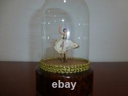 Vintage Reuge Dancing Ballerina Music Box Automaton Restored (watch The Video)