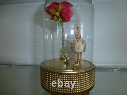 Vintage Reuge Dancing Ballerina Music Box Automaton Restored (watch The Video)