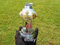 Vintage Reuge Dancing Ballerina Music Box Automaton With Lighter (watch Video)