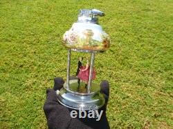 Vintage Reuge Dancing Ballerina Music Box Automaton With Lighter (watch Video)