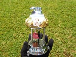 Vintage Reuge Dancing Ballerina Music Box Automaton With Lighter (watch Video)