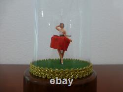 Vintage Reuge Dancing Ballerina Music Box Automaton (watch The Video)
