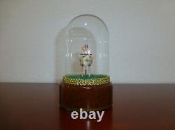 Vintage Reuge Dancing Ballerina Music Box Automaton (watch The Video)