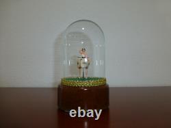 Vintage Reuge Dancing Ballerina Music Box Automaton (watch The Video)