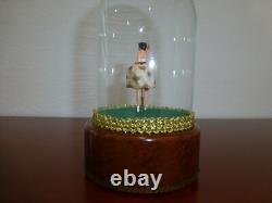 Vintage Reuge Dancing Ballerina Music Box Automaton (watch The Video)