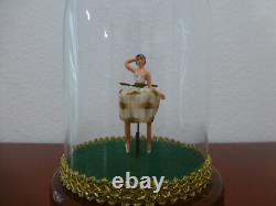 Vintage Reuge Dancing Ballerina Music Box Automaton (watch The Video)