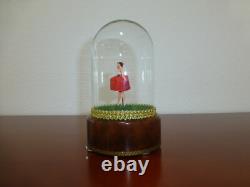 Vintage Reuge Dancing Ballerina Music Box Automaton (watch The Video)