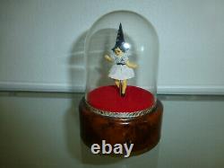 Vintage Reuge Dancing Ballerina Music Box Automaton (watch The Video)