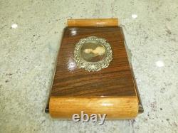 Vintage Reuge Dancing Ballerina Music Jewelry Box Wondeful Working (watch Video)