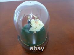 Vintage Reuge Dancing Couple Ballerina Music Box Automaton (see Video)
