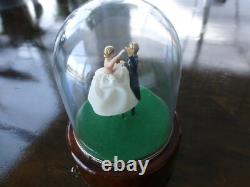 Vintage Reuge Dancing Couple Ballerina Music Box Automaton (watch The Video)