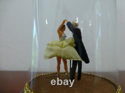 Vintage Reuge Dancing Couple Ballerina Music Box Automaton (watch The Video)