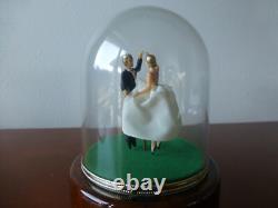 Vintage Reuge Dancing Couple Ballerina Music Box Automaton (watch The Video)