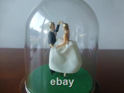 Vintage Reuge Dancing Couple Ballerina Music Box Automaton (watch The Video)