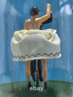 Vintage Reuge Dancing Couple Ballroom Waltz Anniversary Song Music Box HTF Works