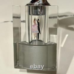 Vintage Reuge Dancing Couple Music Box Automaton With Lighter (watch Video)